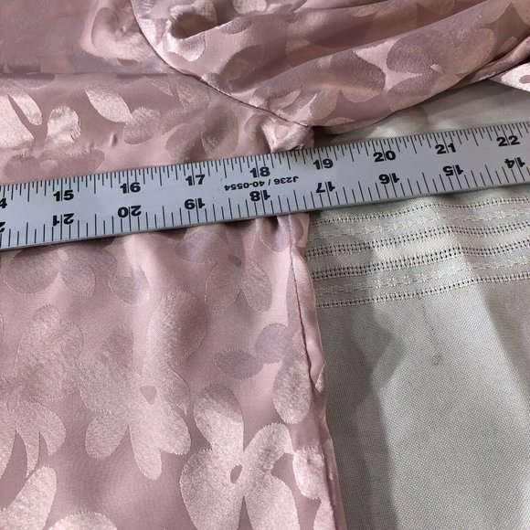 Elliot Andrews Women's Pale Pink Polyester Blouse Size 8 Long sleeve Button up - Picture 7 of 9